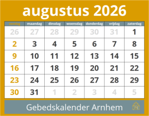 Gebedskalenders