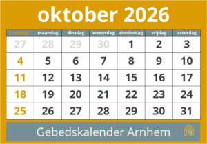 Gebedskalenders